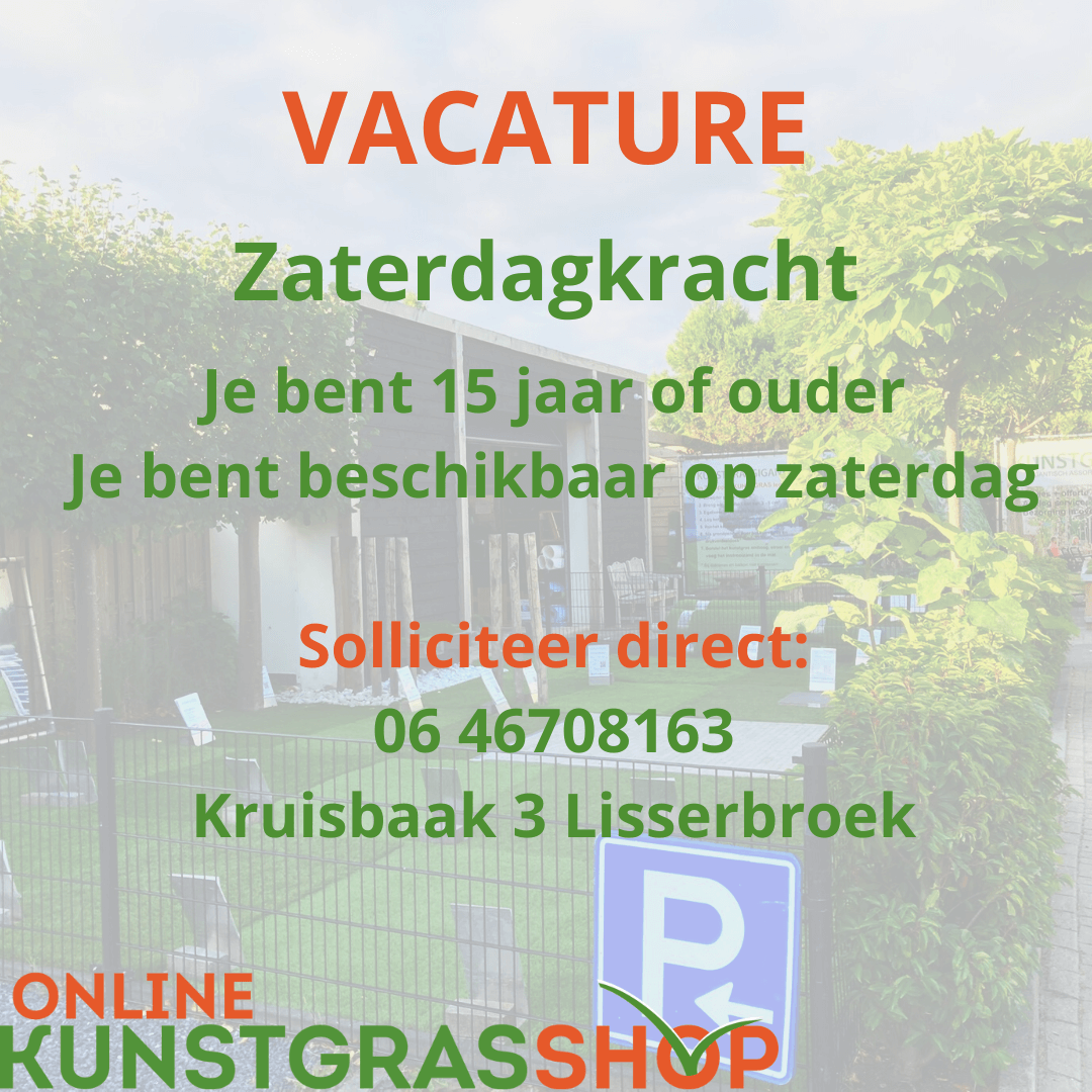 Vacature Zaterdagkracht