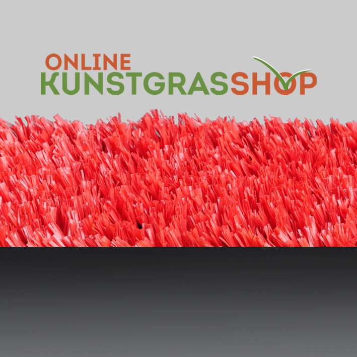 Kunstgras type Den Helder Rood - 24 mm