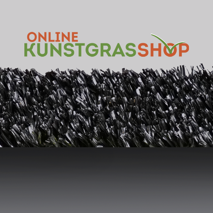 Kunstgras type Den Helder Zwart - 24 mm