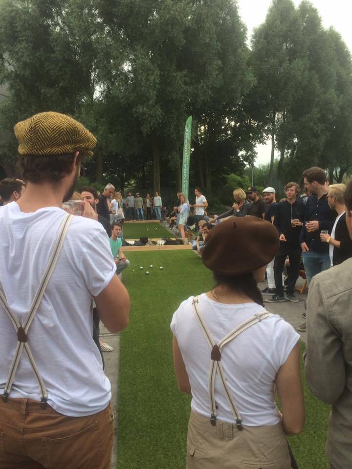 Jeu de boules kunstgras